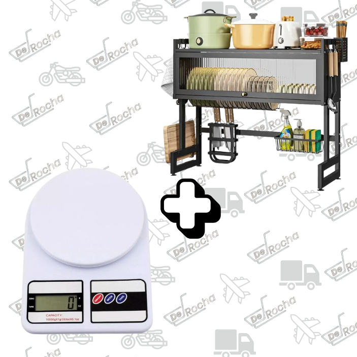 Combo escurridor platos+ gramera cocina